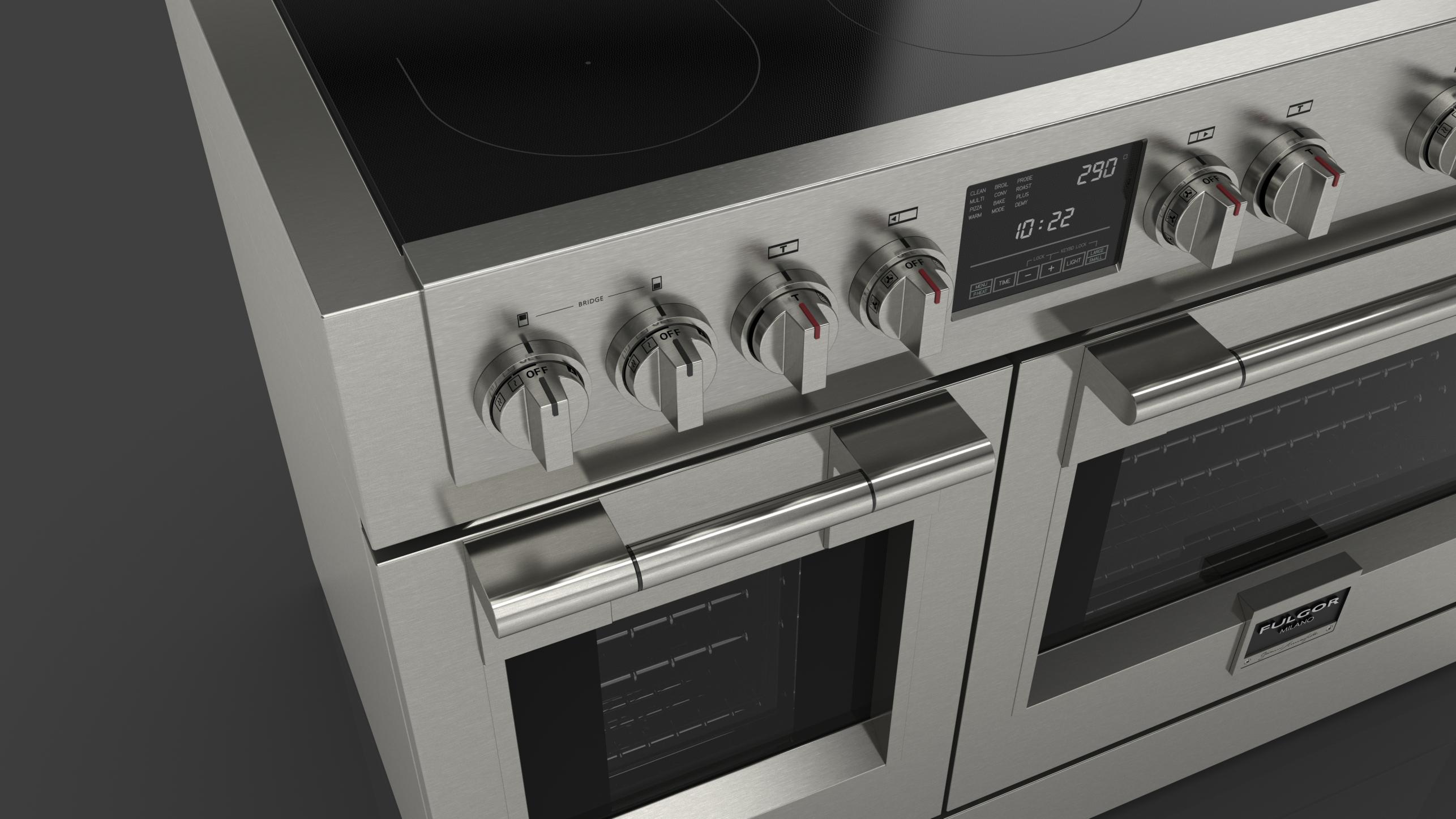 48 induction deals range double oven